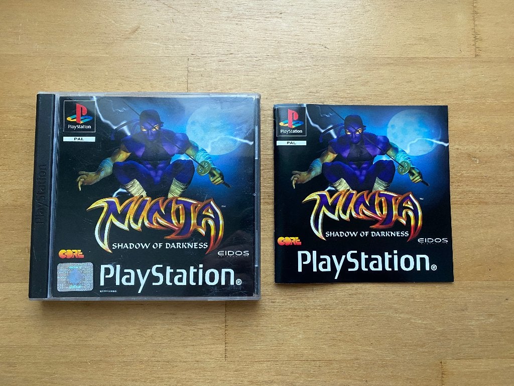 Ninja: Shadow of Darkness ps1, 1 speler, Racen en Vliegen, Ophalen of Verzenden, Zo goed als nieuw