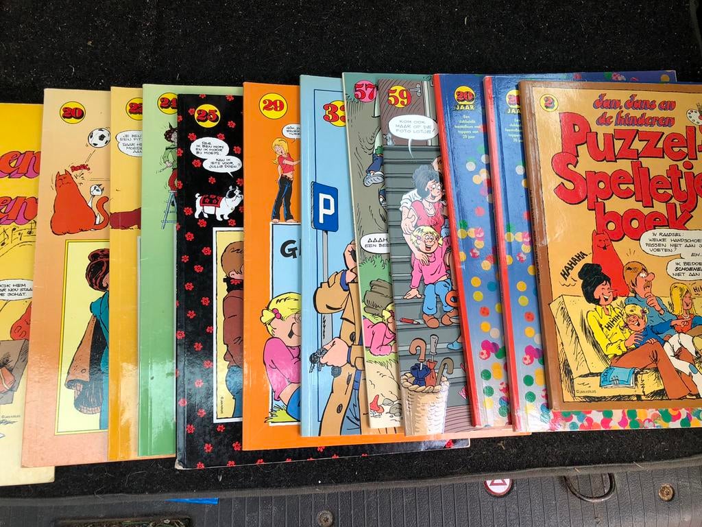 Jan, Jans en de kinderen 1-16 & 11 latere,27 totaal, Boeken, Stripboeken, Complete serie of reeks, Ophalen of Verzenden, Jan Kruis