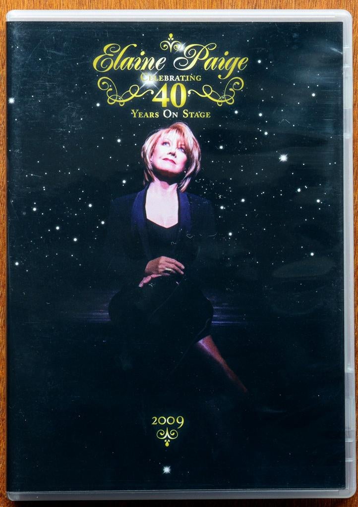 DVD Elaine Paige - 40 years on stage, Alle leeftijden, Ophalen of Verzenden, Zo goed als nieuw, Muziek en Concerten