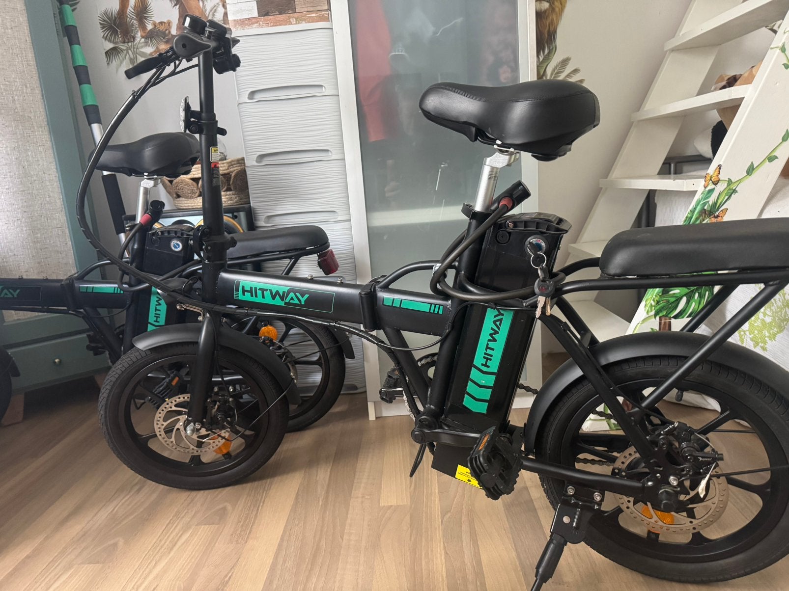Electriche vouwfiets, Ophalen, 20 inch of meer, Zo goed als nieuw, Totaal opvouwbaar