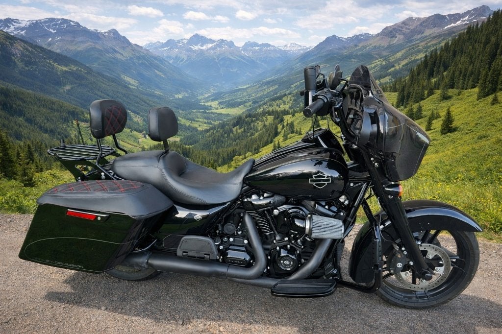 Street Glide FLHX 107 (2017) – Full Option,  Uniek Uitgerust, Traction Control, 2 cilinders, 1745 cc, Gebruikt