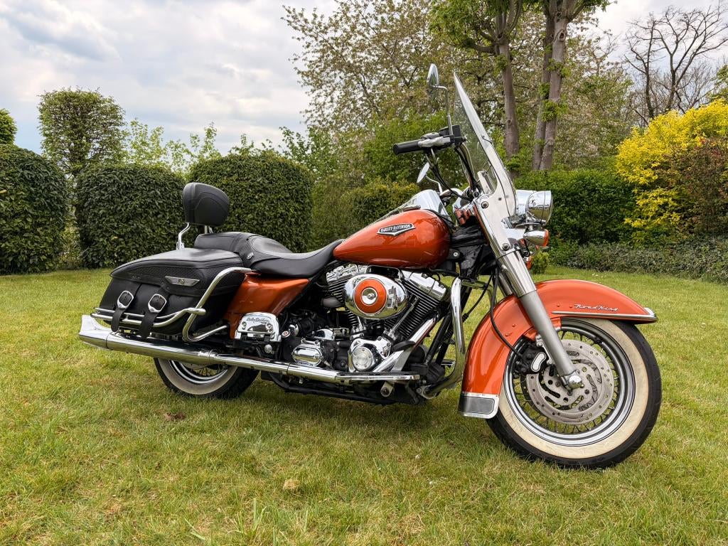 Te koop: Harley Davidson - Road King (FLHR), Motoren, 2 cilinders, Chopper, Particulier, Handgeschakeld