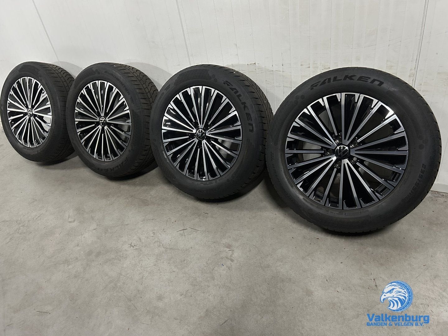 8mm! Originele VW Tiguan III CT1 Napoli 18 inch velgen 5x112, 18 inch, Gebruikt, -, -
