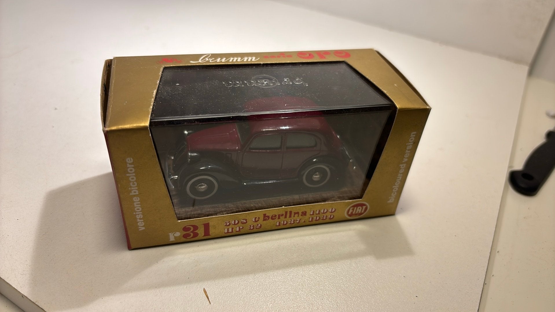 Fiat 508 c berlina red brumm 1.43, Overige merken, Auto, Ophalen of Verzenden, A