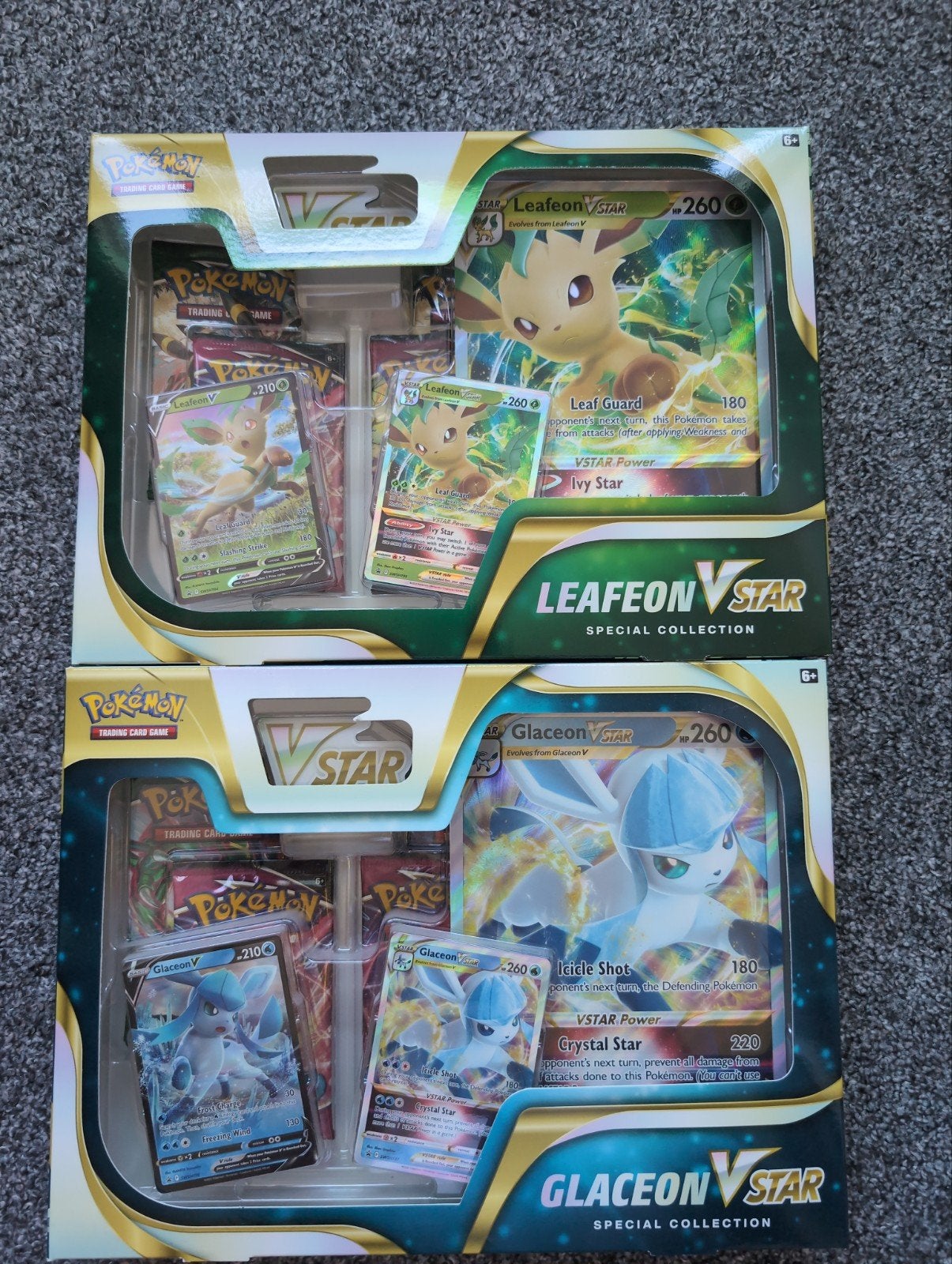 Pokemon glaeceon vstar/ leafeon vstar boxen sealed, Ophalen of Verzenden, Zo goed als nieuw