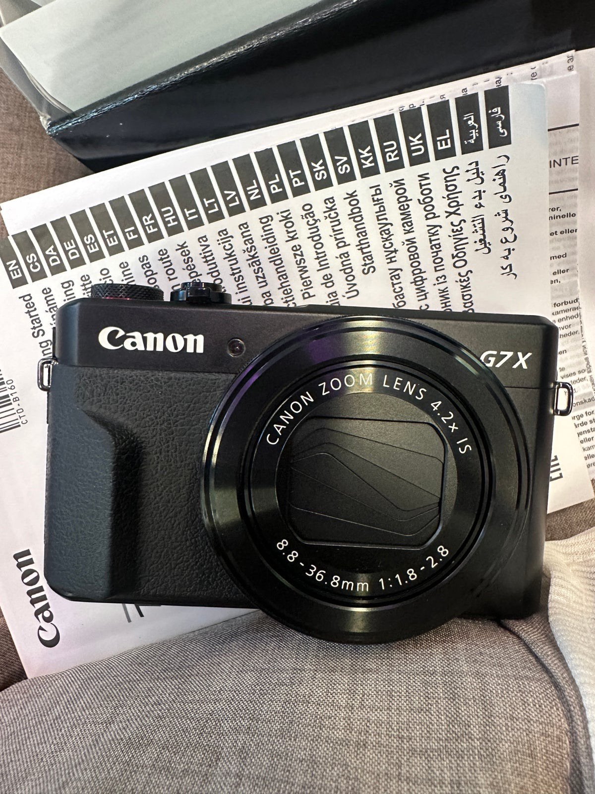 Canon g7x mark ii digitale camera, Ophalen of Verzenden, Zo goed als nieuw, Canon, 4 t/m 7 keer