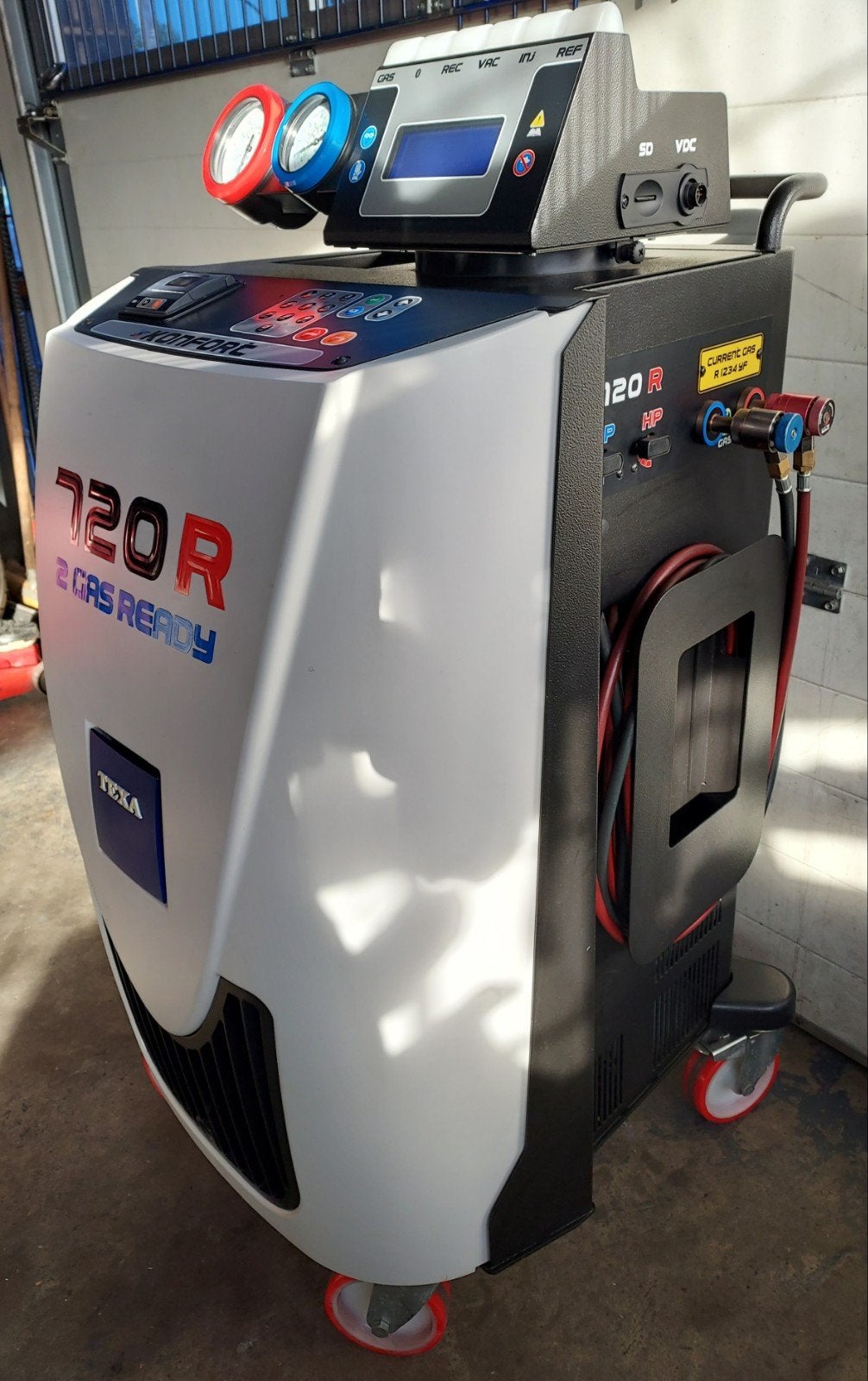 Texa 720R R1234yf aircoservice vulstation apparaat / machine, Ophalen