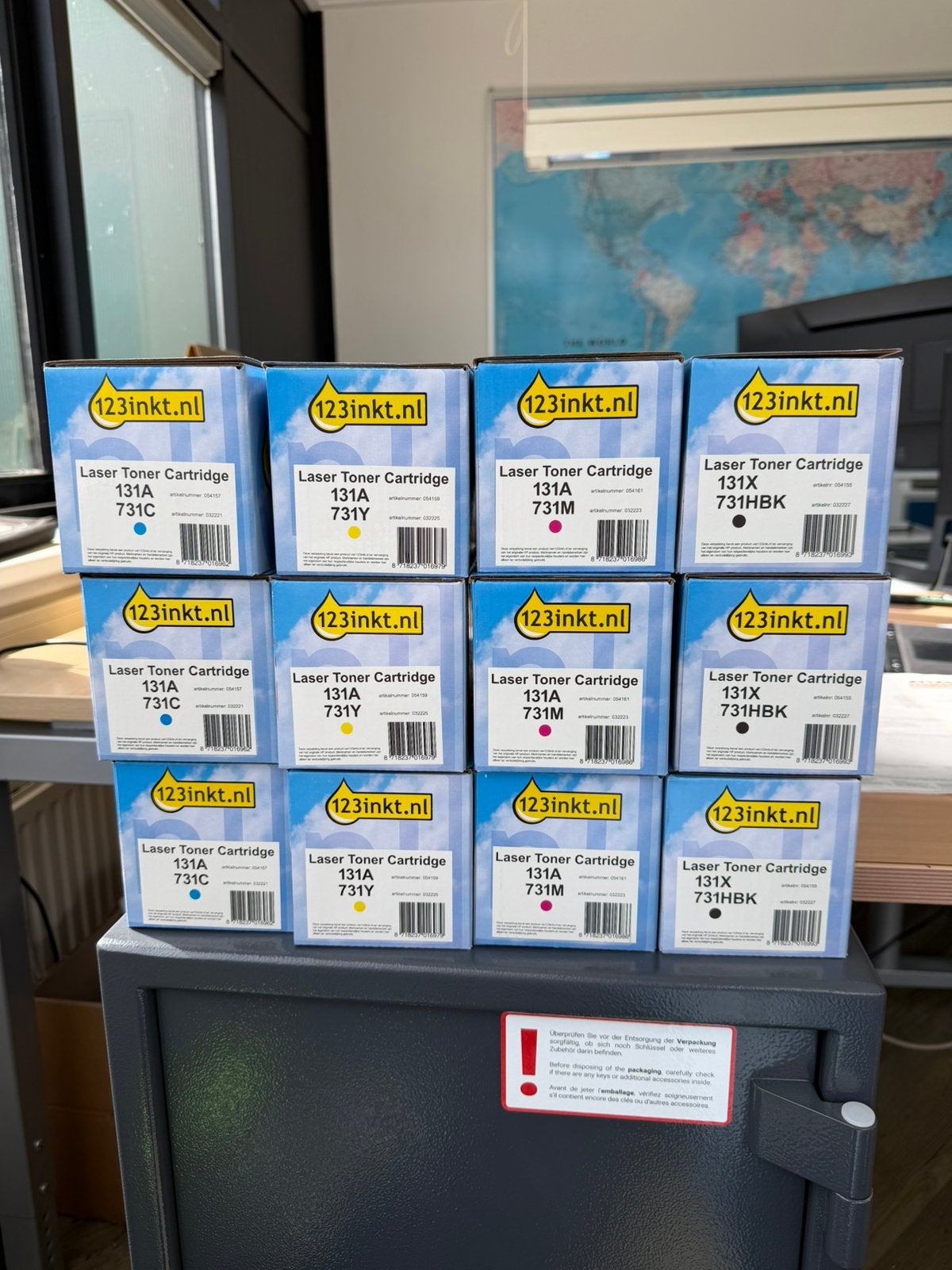 Toners HP en Canon Printer (nieuwprijs €483), Ophalen, Nieuw, Toner