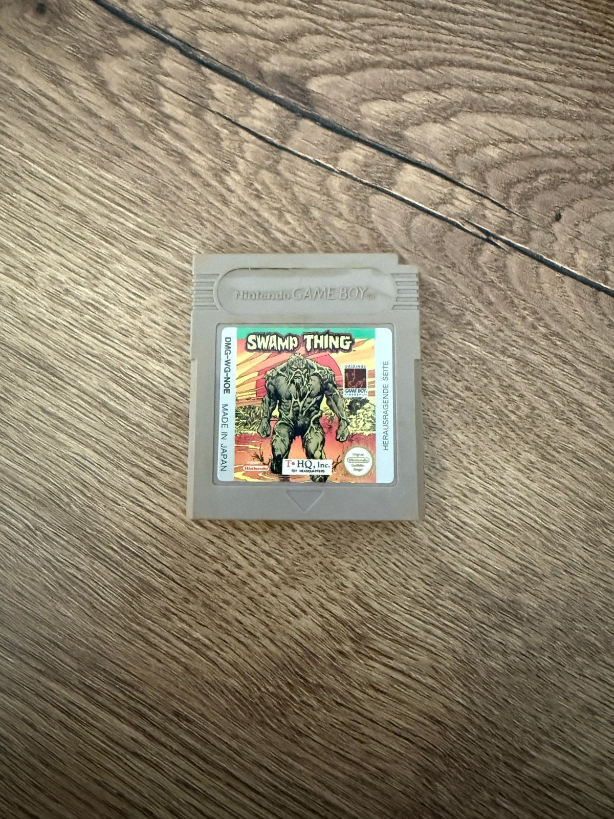 Nintendo Game Boy Swamp Thing, 1 speler, Ophalen of Verzenden, Gebruikt, Avontuur en Actie