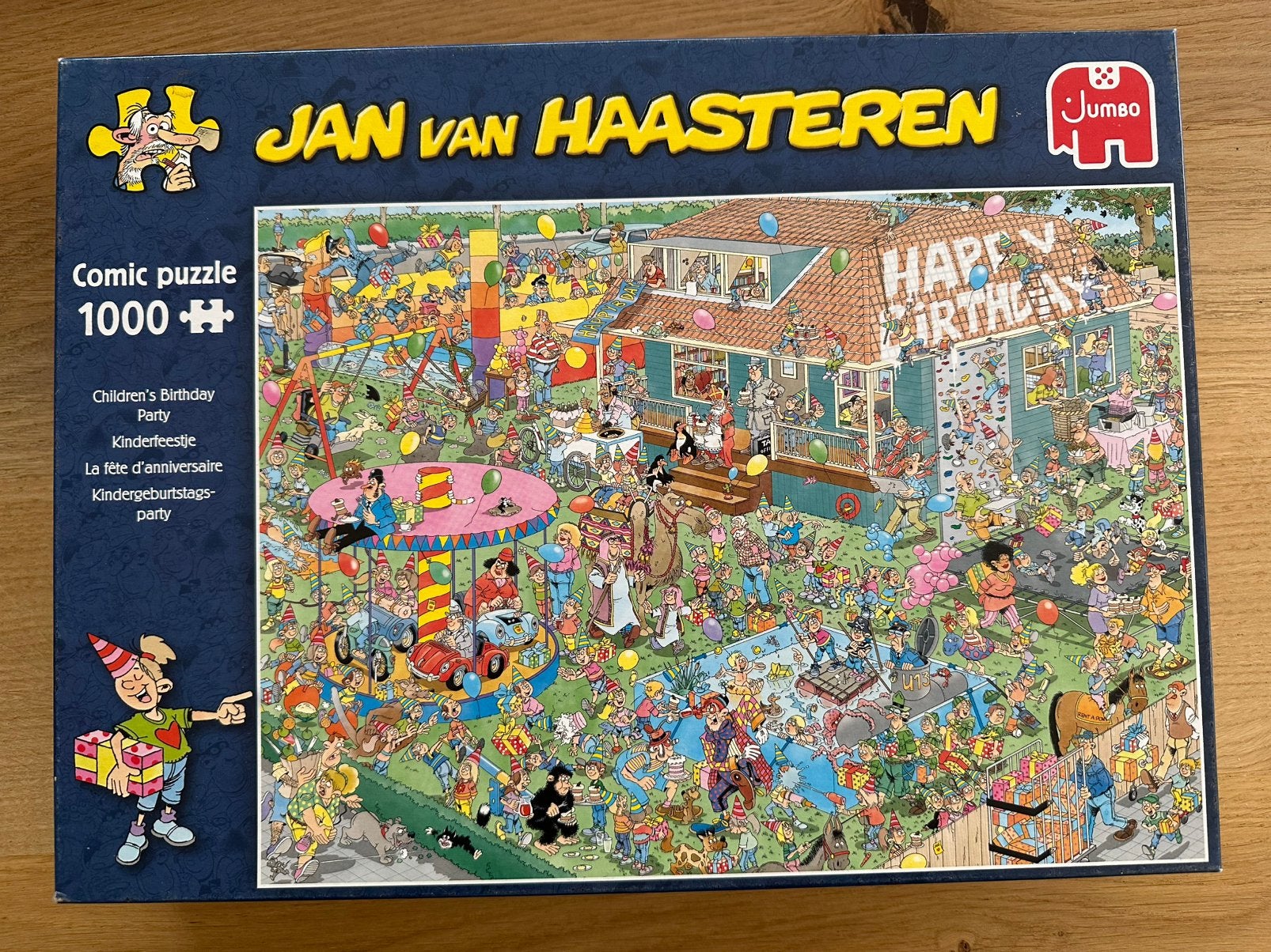 Jan van Haasteren/Kinderfeestje, Ophalen of Verzenden, 500 t/m 1500 stukjes, Zo goed als nieuw