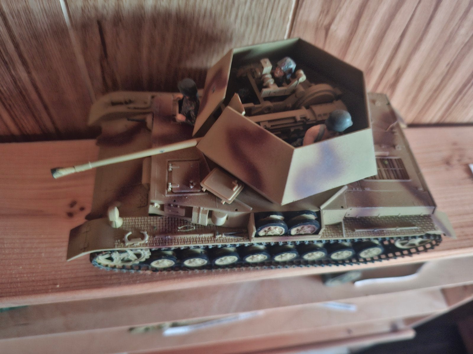 Modelbouw tank   duist ww2 1/35, Overige merken, Tank, 1:32 tot 1:50, Ophalen of Verzenden