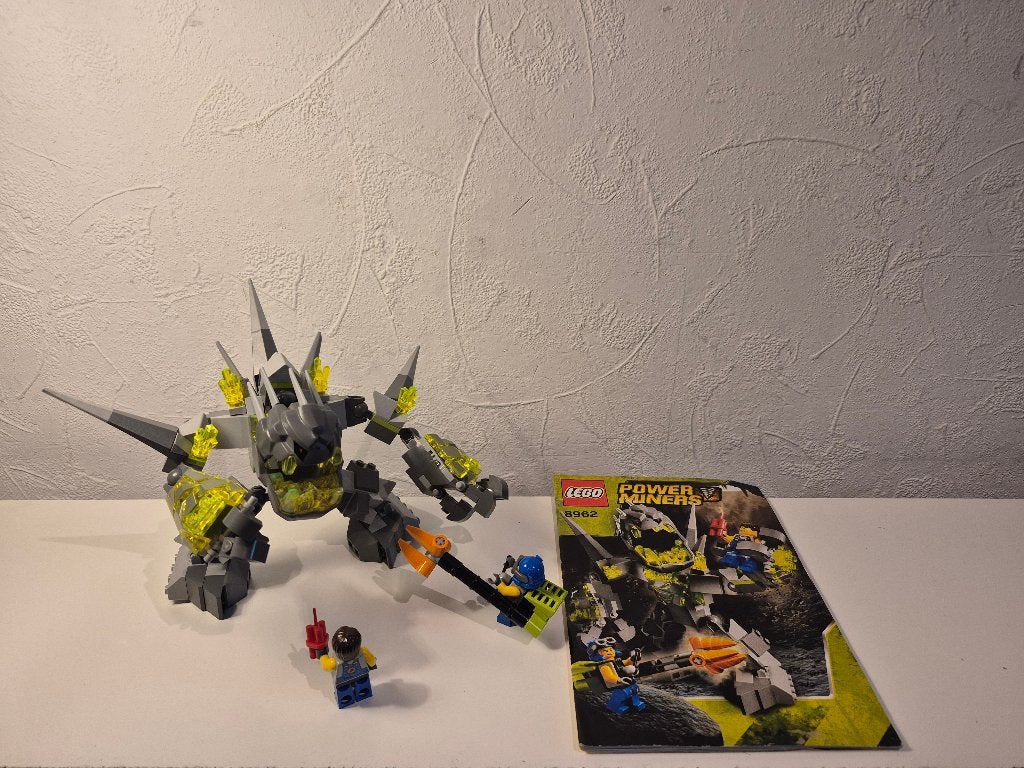 Lego Power Miners 8962 Crystal King, Gebruikt, Overige thema's, Lego, Ophalen of Verzenden