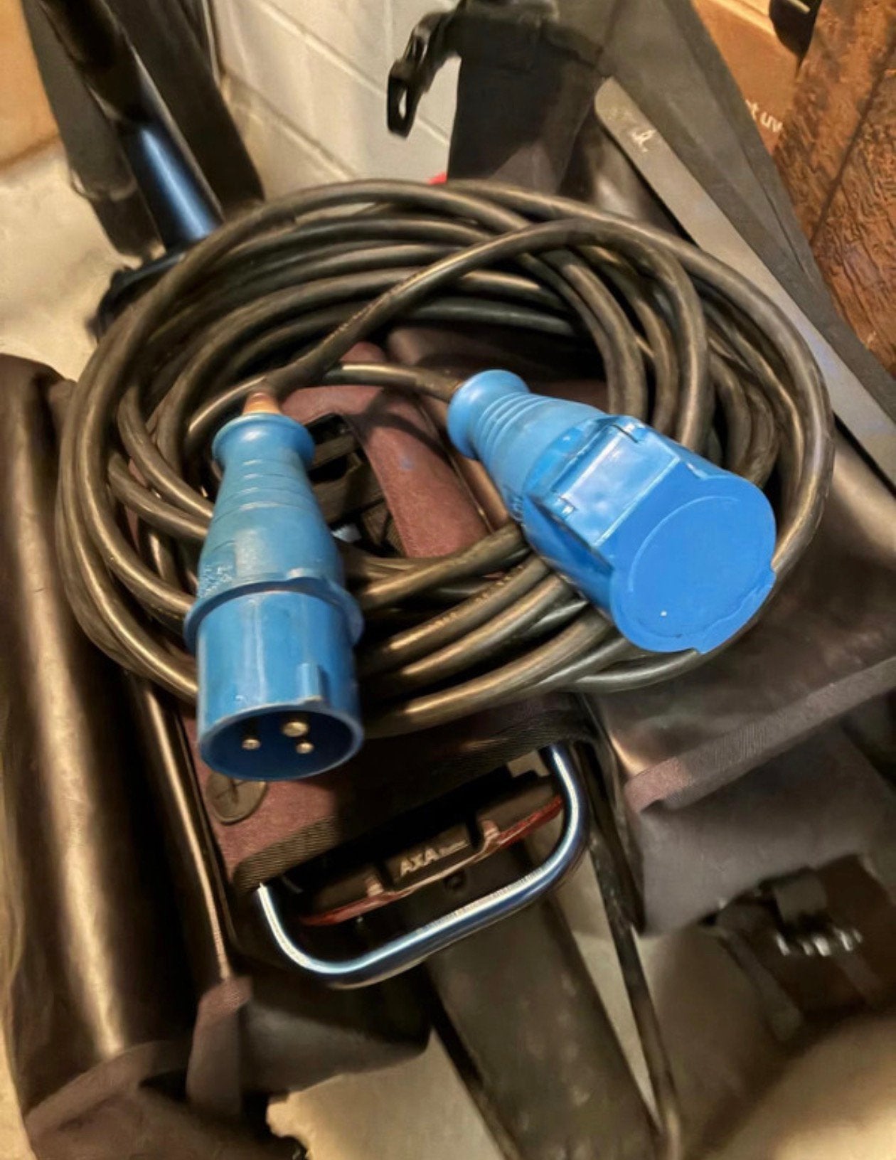 Caravan/kampeer kabel 9 mtr, Ophalen of Verzenden, Zo goed als nieuw