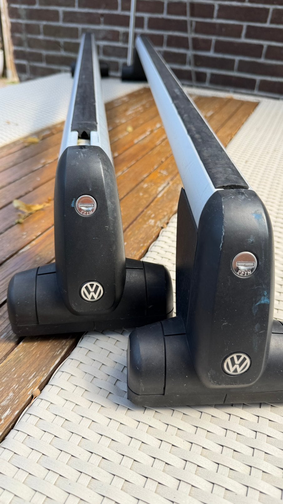 Dakdragers VW Transporter Thule, Ophalen, Gebruikt