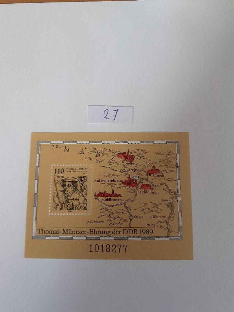 DDR, Verzenden, Overige landen, Postfris