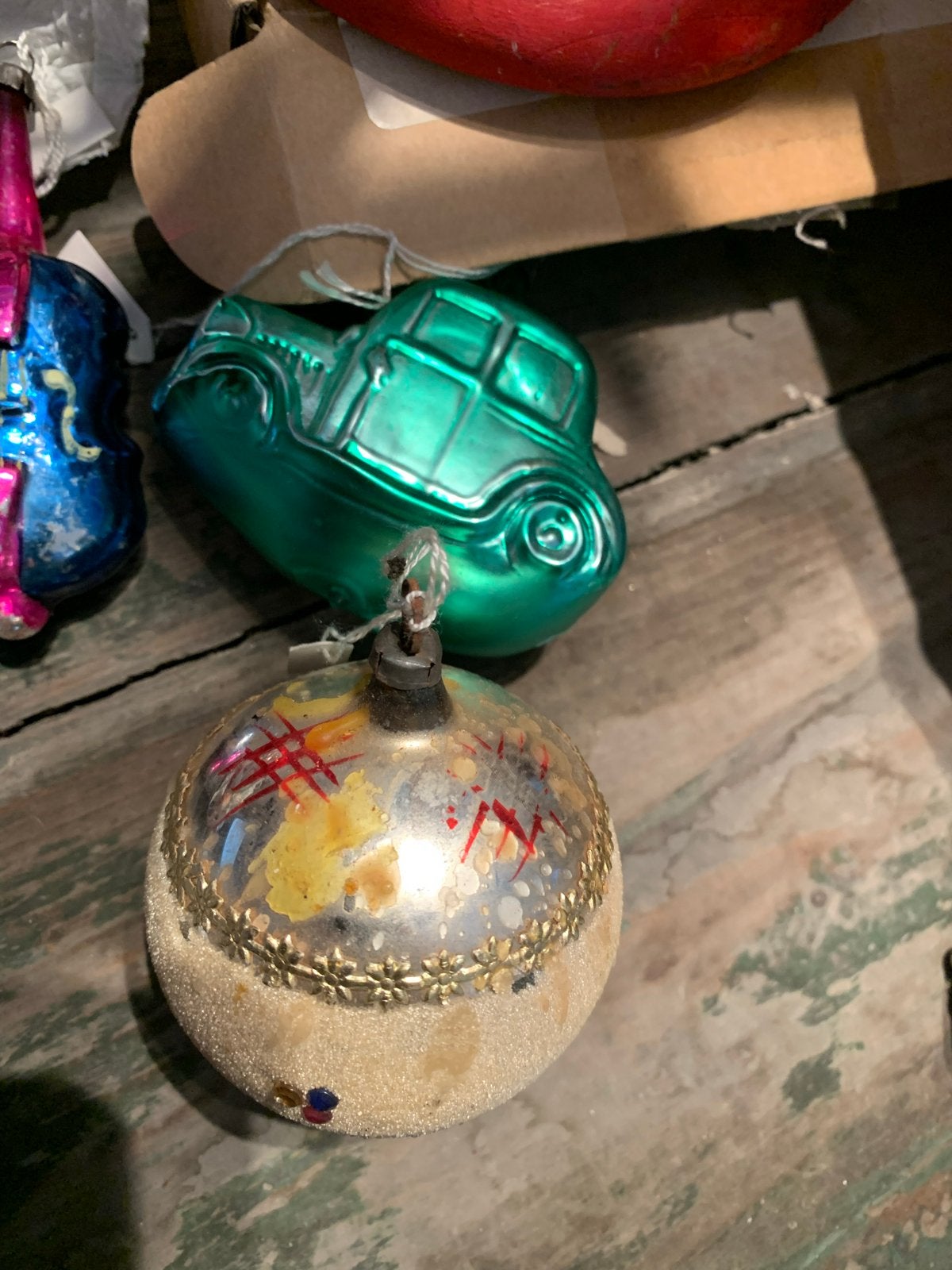 Bijzondere kerstbal kerst, Diversen, Kerst, T, Ophalen of Verzenden, Zo goed als nieuw, N