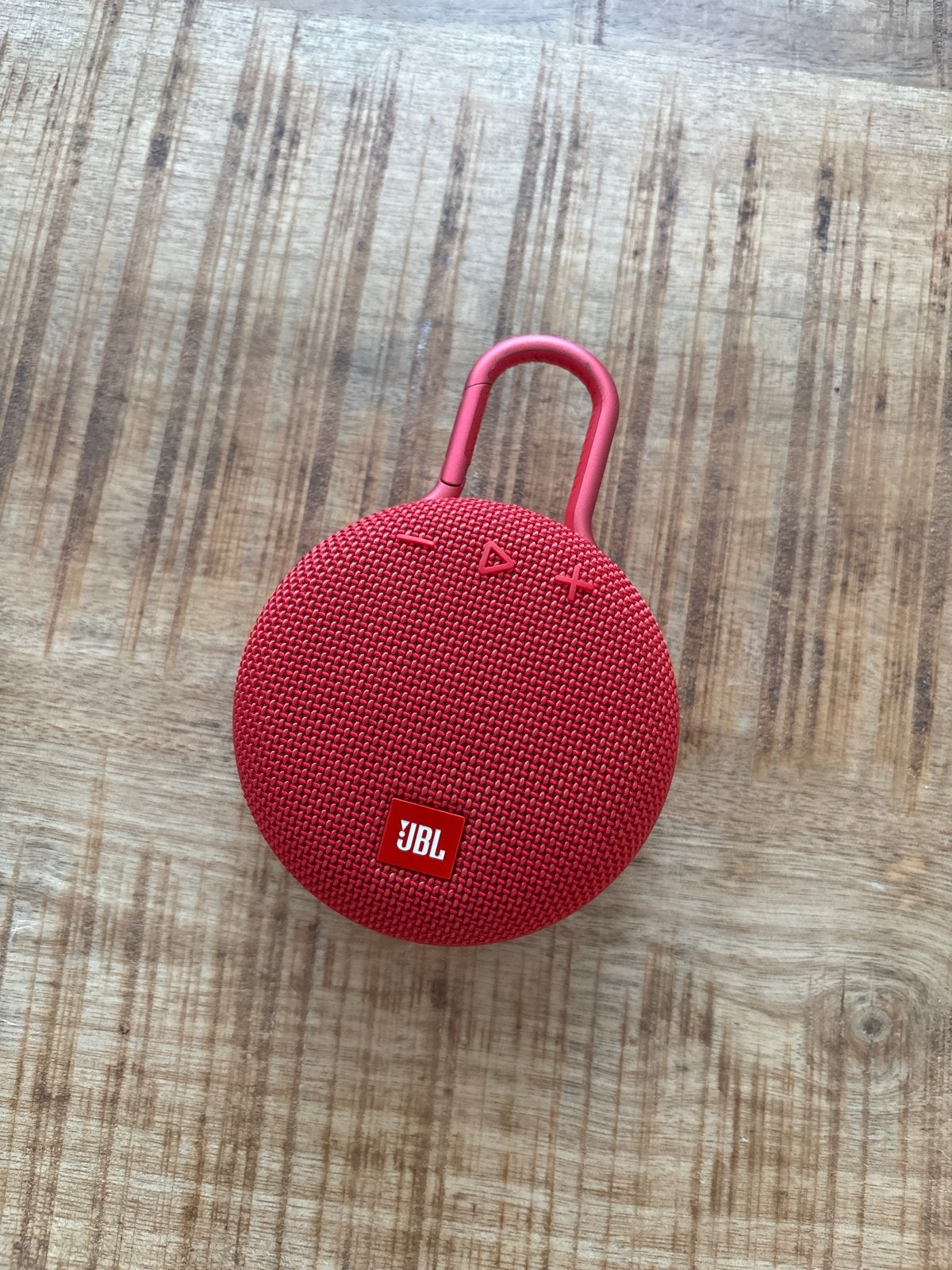JBL Clip 3 Draagbare Bluetooth Speaker Rood, JBL, Ophalen of Verzenden, Zo goed als nieuw, Draagbare speaker