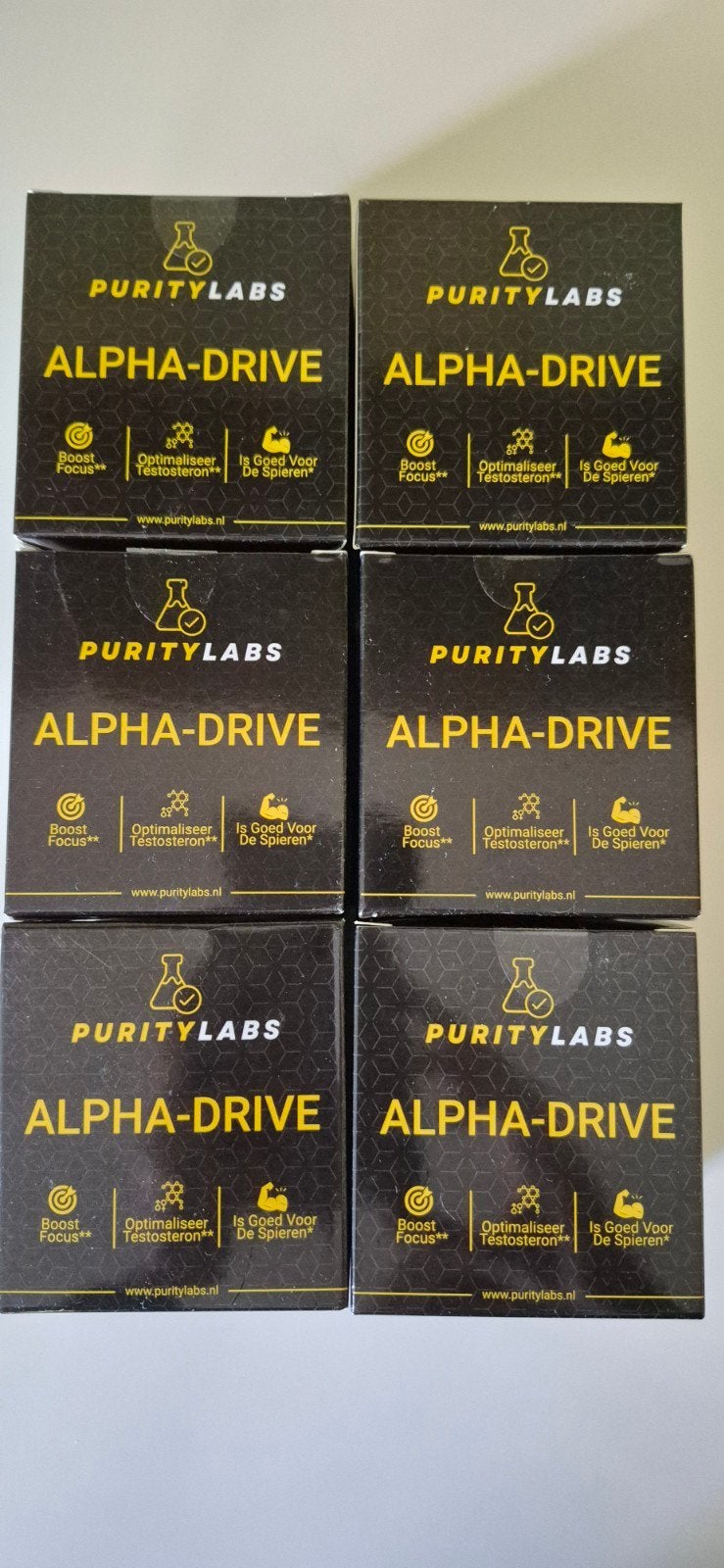 PurityLabs Alpha-Drive - Testosteron Ondersteuning, Ophalen of Verzenden, Nieuw, Poeder of Drank