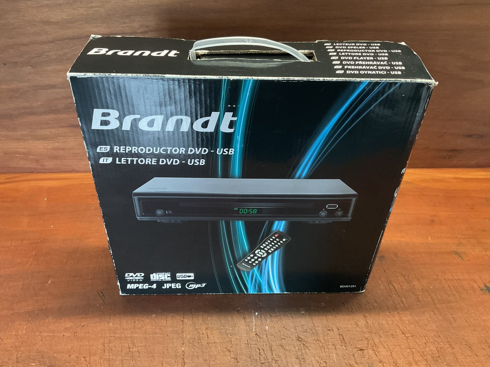 Brandt DVD speler, Audio, Tv en Foto, Ophalen of Verzenden, Gebruikt, Dvd-speler, Overige merken
