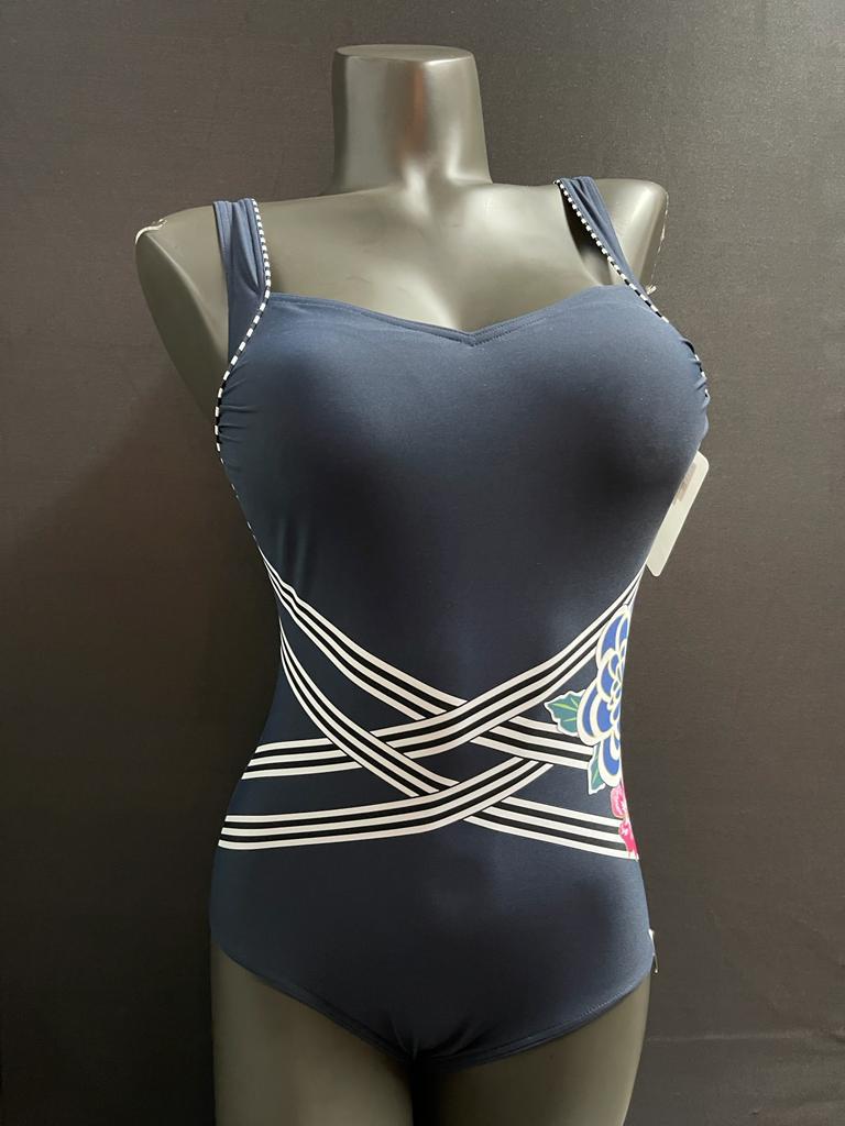 Sunflair badpak maat 38e, Verzenden, Nieuw, Blauw, Badpak