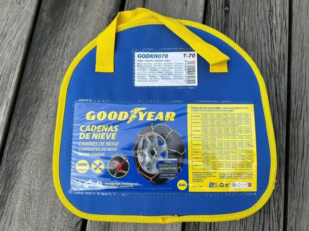 Goodyear sneeuwkettingen 9mm T-70 - Nieuw, Auto diversen, Ophalen, Nieuw
