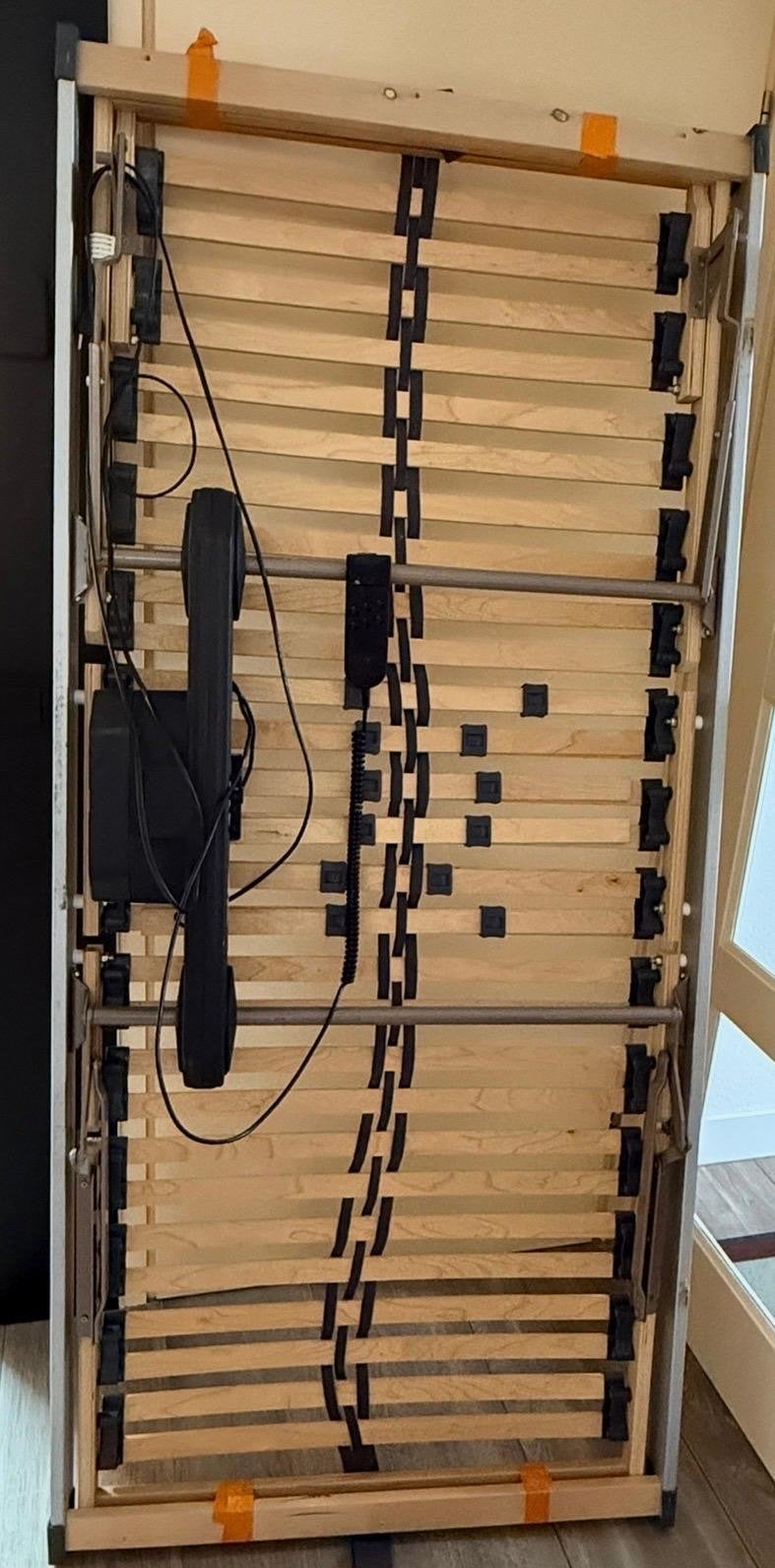 Elektronische bedbodem, Ophalen, Eenpersoons, 90 cm