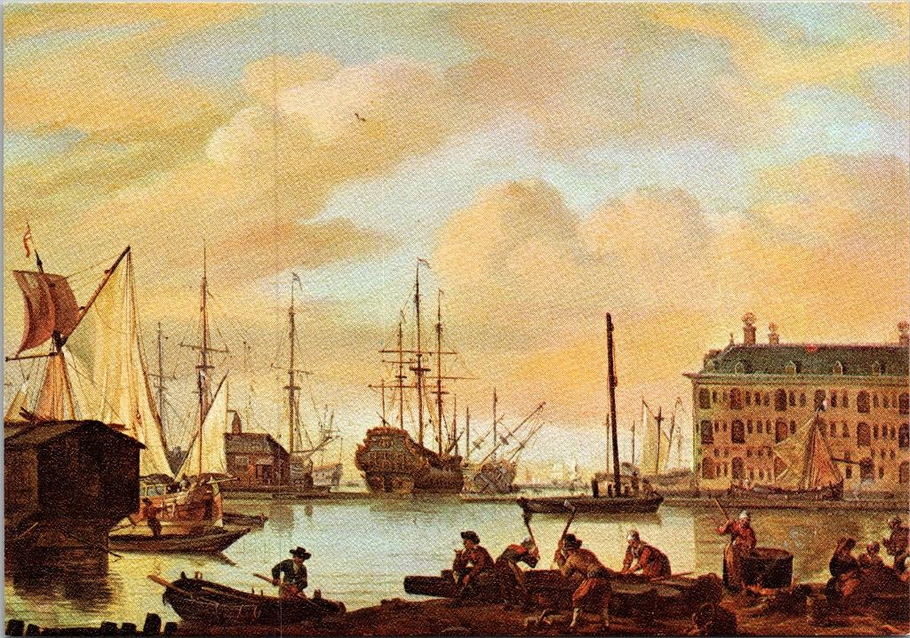 Scheepvaartmuseum Amsterdam - 2 ansichtkaarten, Verzenden, Voor 1920, Ongelopen, Noord-Holland