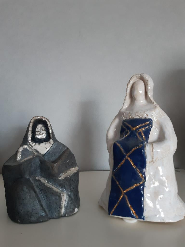 Gratis ophalen keramiek beeldjes, Ophalen, Gebruikt, Beeld(je)