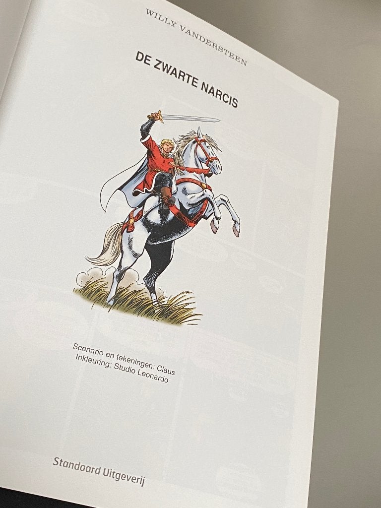 De Rode Ridder 236 - De zwarte Narcis , Eén stripboek, Ophalen of Verzenden, Zo goed als nieuw