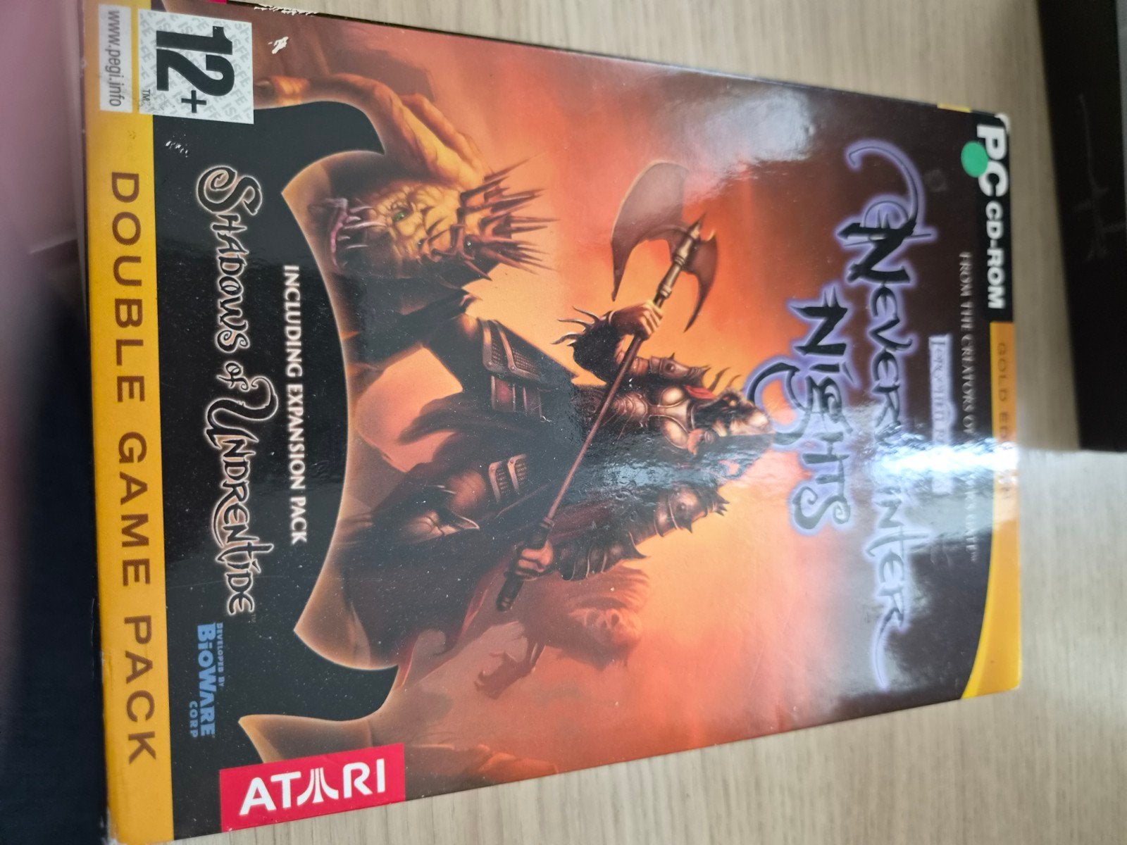 Neverwinter Nights Gold Edition PC CD-ROM (Double Game Pack), Gebruikt, 1 speler, Ophalen of Verzenden, Role Playing Game (Rpg)