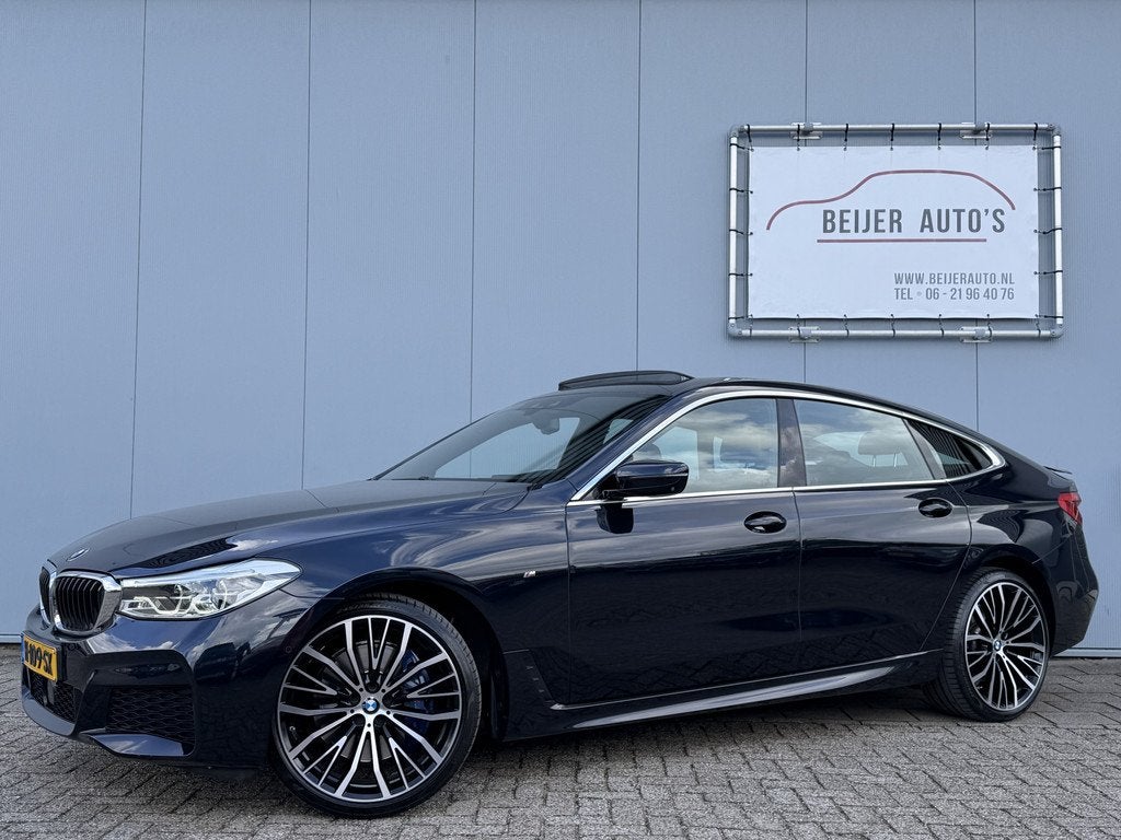 BMW 6 Serie Gran Turismo 630i High Executive Edition Automaa, Auto's, BMW, Bedrijf, Te koop, 6-Serie, 360° camera, ABS, Achteruitrijcamera