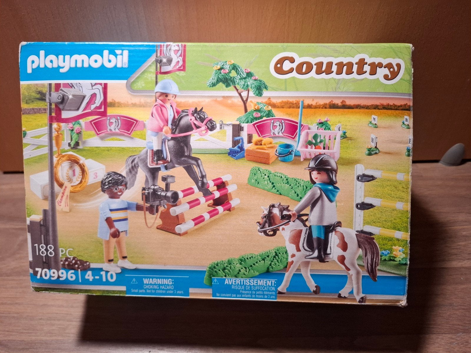 Playmobil manege z.g.a.n., Complete set, Overige typen, Ophalen of Verzenden, Zo goed als nieuw