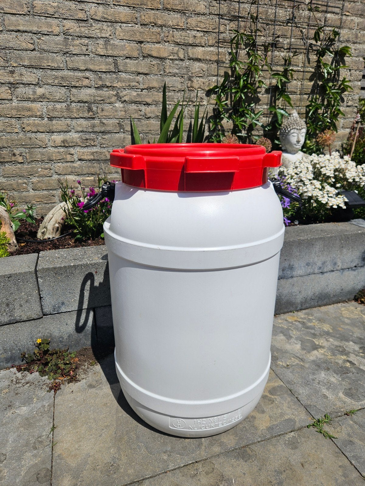 CurTec waterdichte ton 68 liter –ideaal voor diervoeding, Ophalen