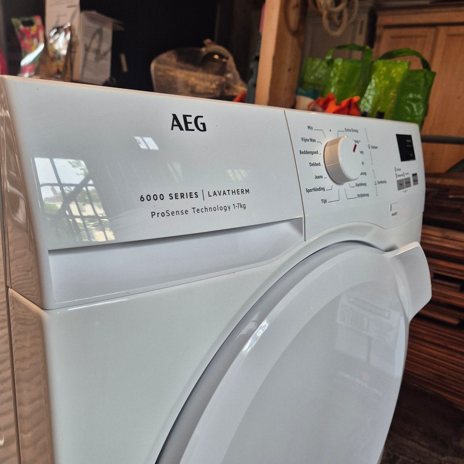 AEG 6000 SERIES LAVATHERM ProSense Technology 7kg, Witgoed en Apparatuur, Wasdrogers, Ophalen, 6 tot 8 kg, Nieuw, Voorlader