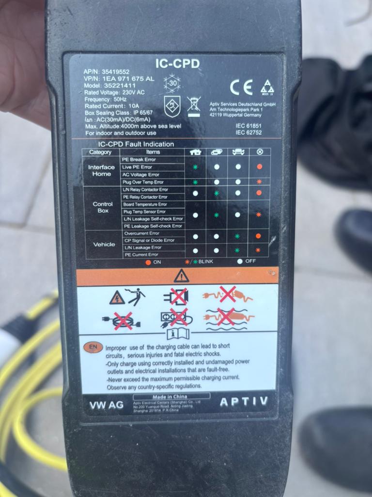 Oplaad kabel hybride auto met normale stekker, Auto diversen, Laadpalen, Ophalen of Verzenden, Gebruikt, Laadkabel