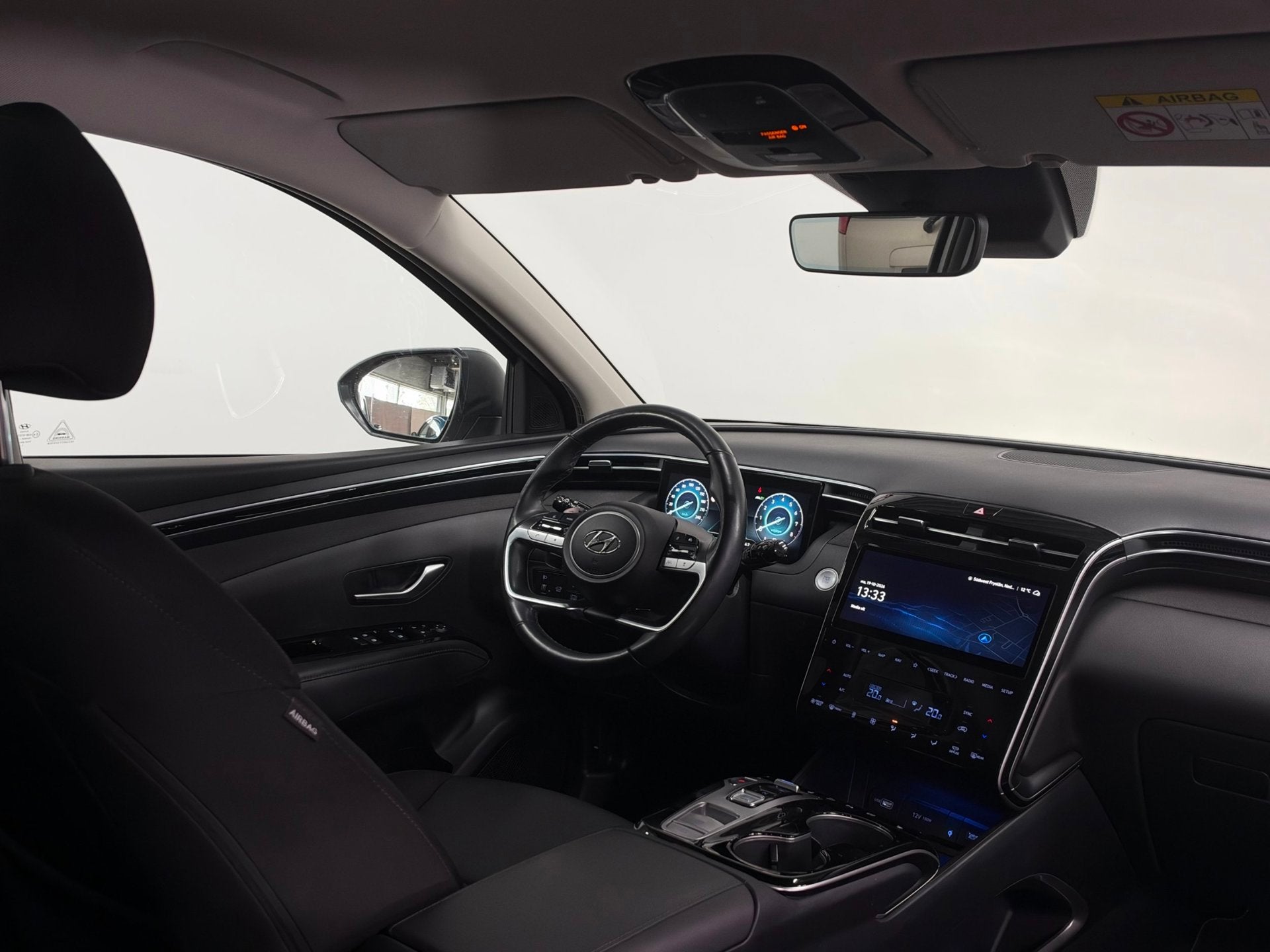 Hyundai Tucson 1.6 T-GDI HEV Comfort Smart ACC/Carplay/Keyle, Auto's, Dealer onderhouden, Stof, 4 cilinders, Met garantie (alle)