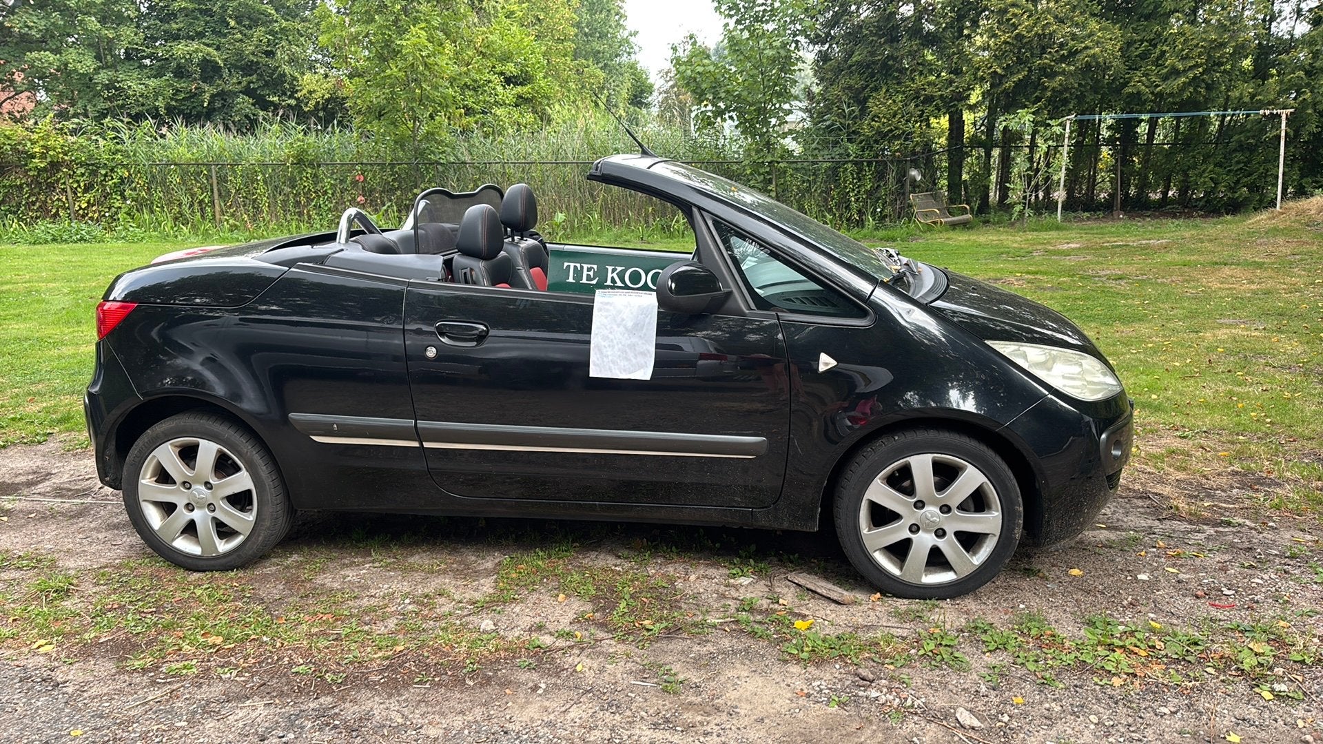 Mitsubishi Colt 1.5 CZC 2007 Zwart, Auto's, Voorwielaandrijving, 15 km/l, 31 €/maand, 4 cilinders