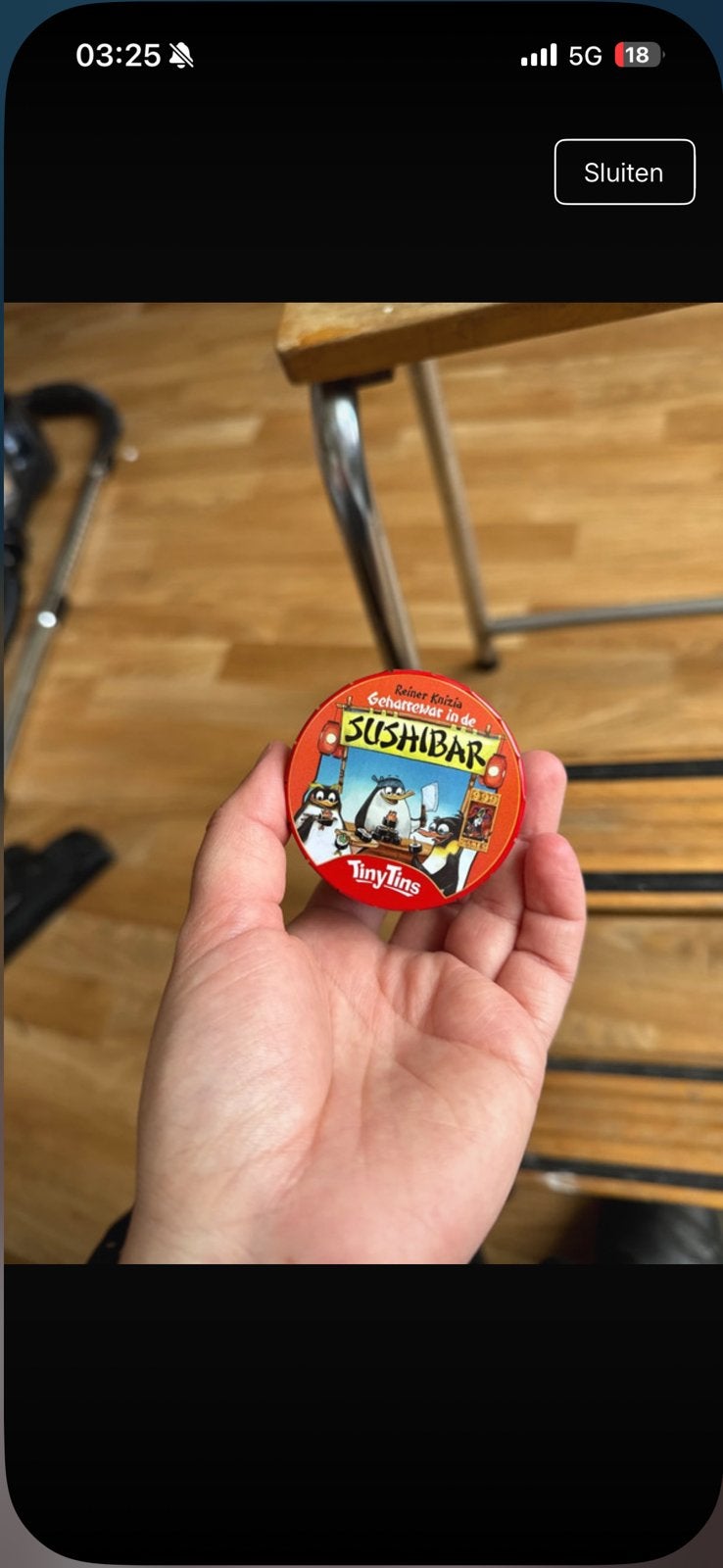 Tiny tins sushibar nieuw, Tickets en Kaartjes, Eén persoon, Kortingsbon
