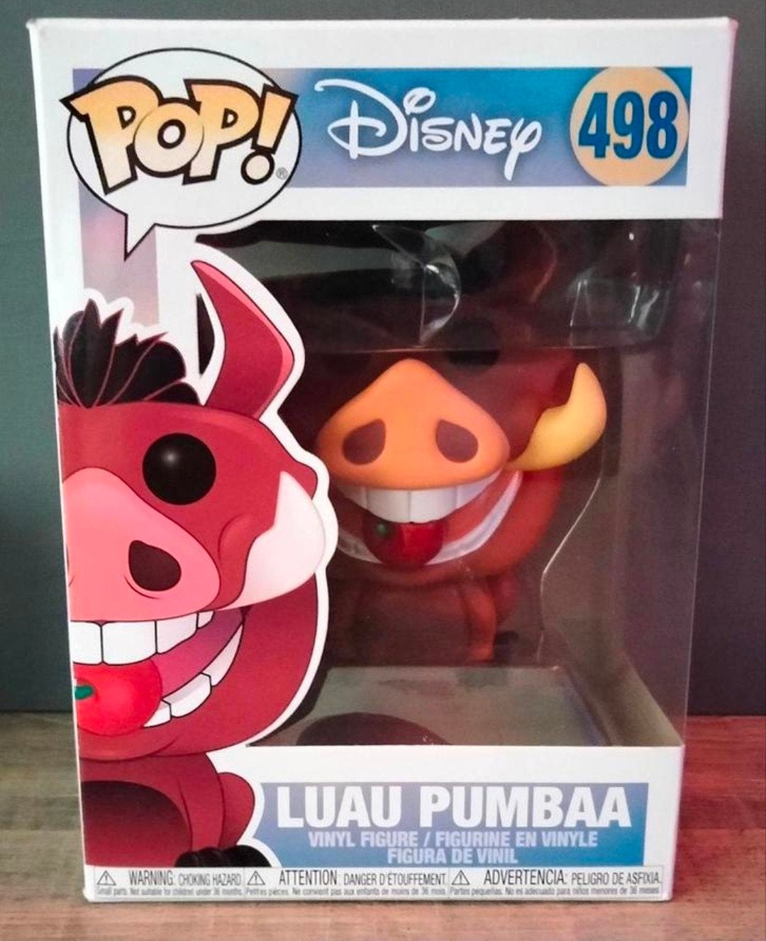 498 Luau Pumbaa Disney The Lion King Funko Pop, Verzamelen, Ophalen of Verzenden, Zo goed als nieuw