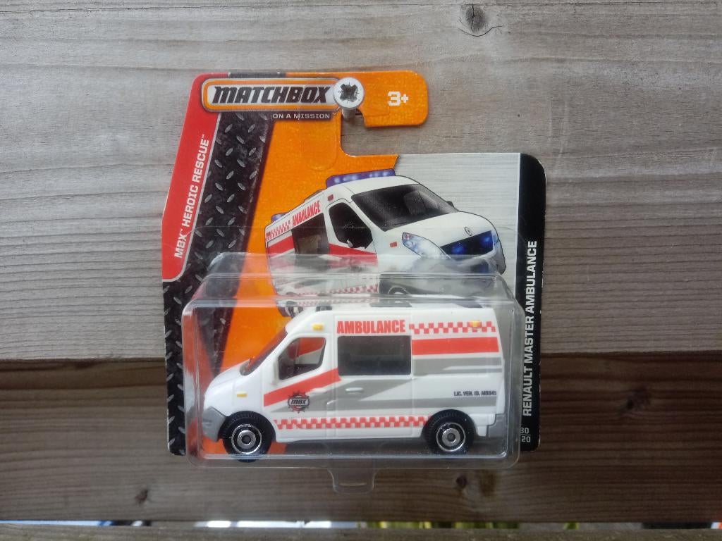 Renault Master Ambulance Matchbox, Ophalen, Nieuw, Auto