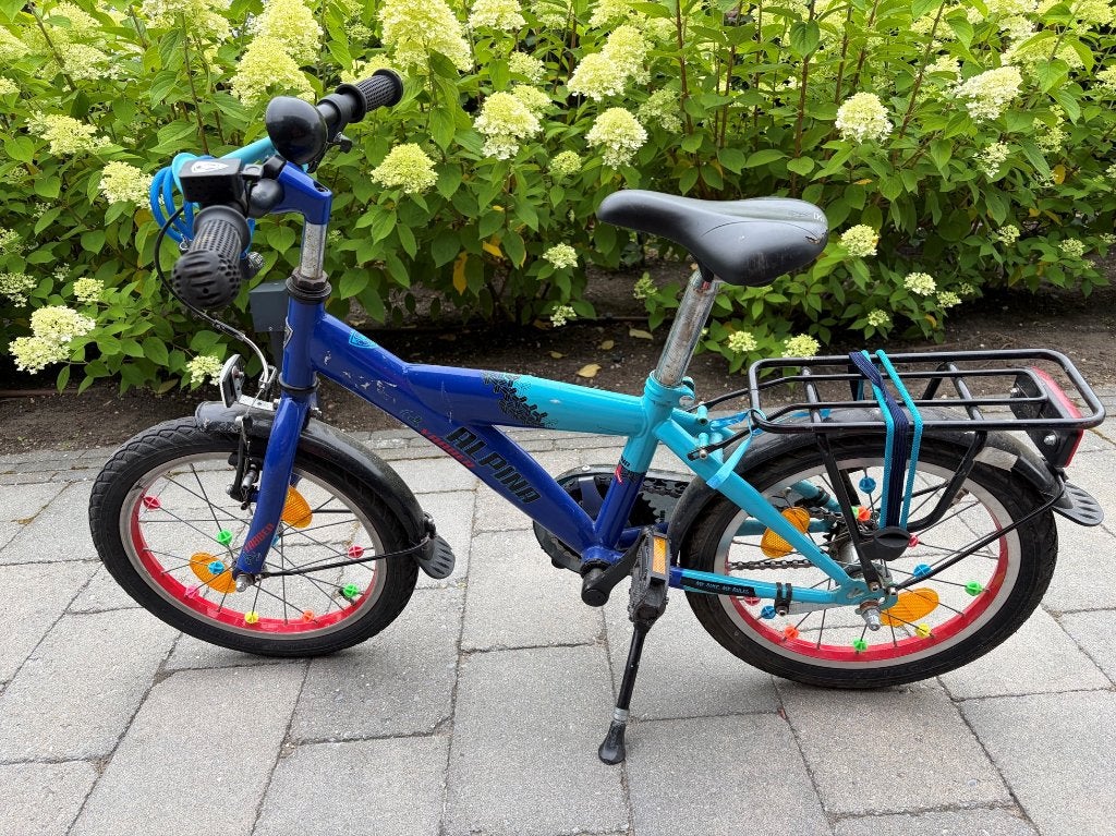 Kinderfiets Alpina 16 inch, Fietsen en Brommers, Ophalen, Gebruikt, Minder dan 16 inch