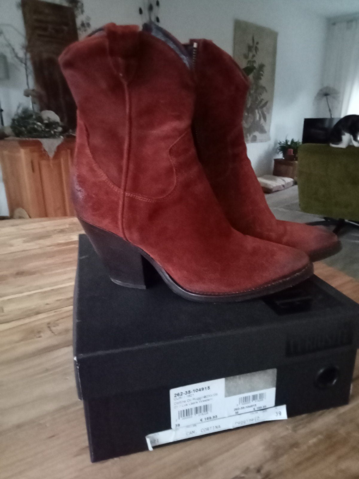 geweldig stoere leren Cowboy laarzen, Ophalen of Verzenden, Nieuw, Zwart, Hoge laarzen