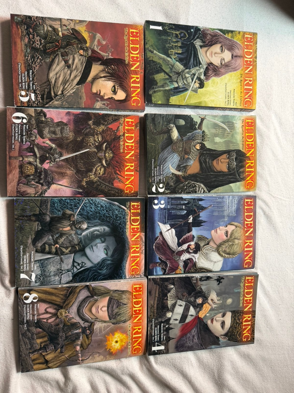 Elden ring Manga’s, Meerdere comics, Ophalen, Zo goed als nieuw, Japan (Manga)