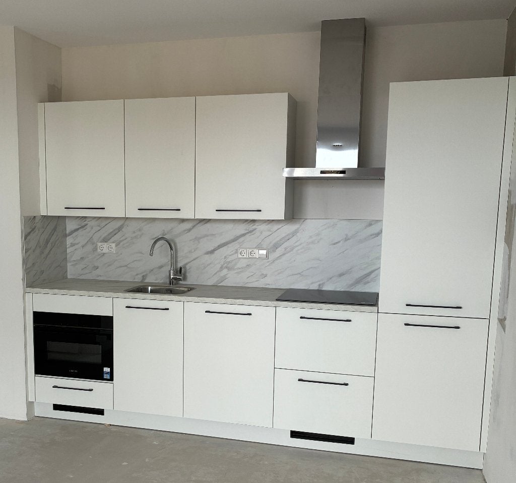 Gloednieuwe Bruynzeel keuken - ophalen/demonteren vanaf sept, Ophalen, Wit, Nieuw, Enkelwandige keuken