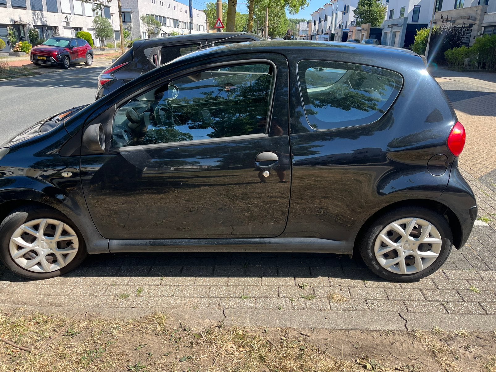 Toyota Aygo 1.0 12V Vvt-i 3DRS MMT 2007 Zwart, Voorwielaandrijving, 4 stoelen, Origineel Nederlands, Handgeschakeld