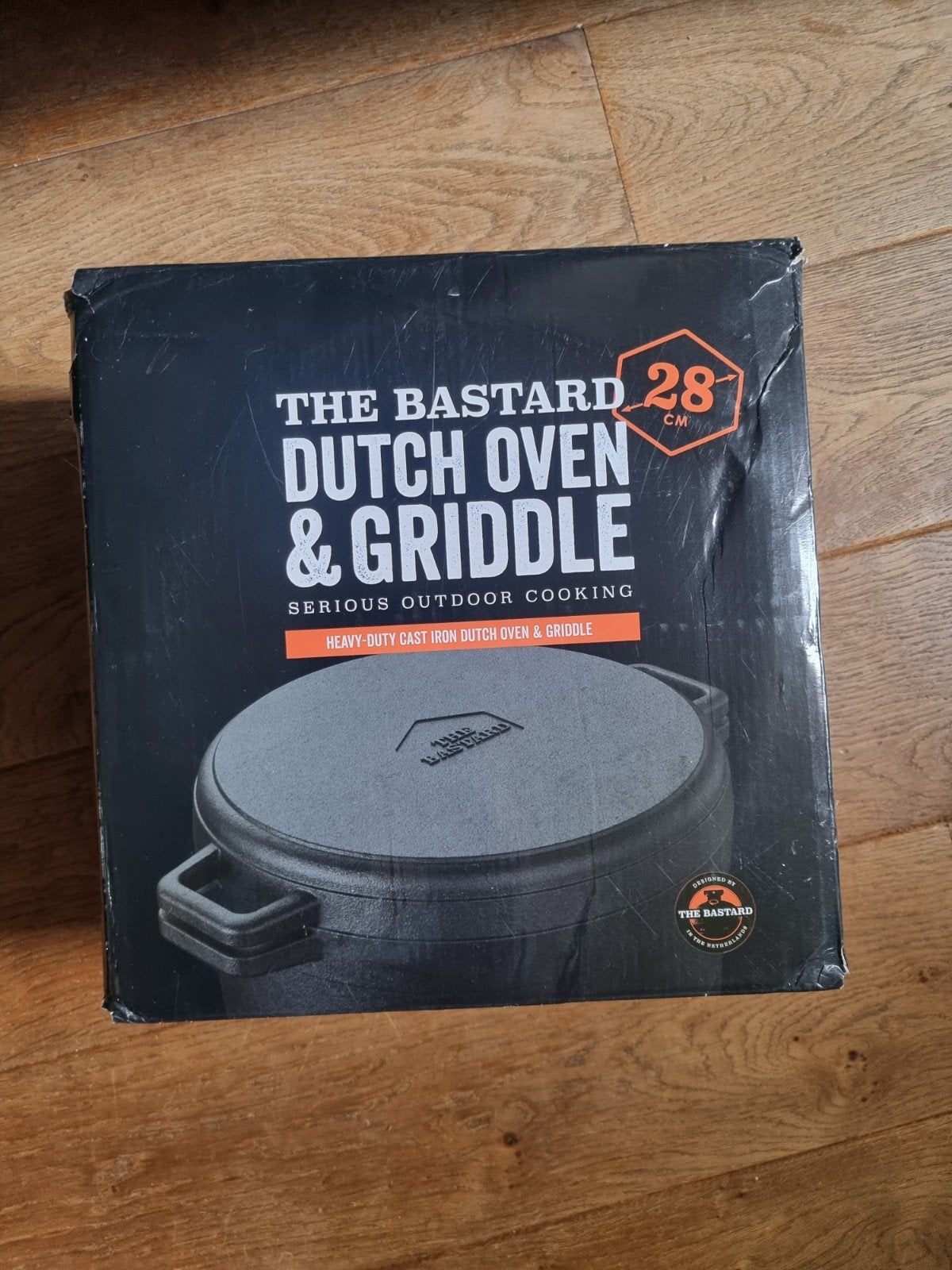 The Bastard, Dutch Oven & Griddle (28cm), Ophalen, Zo goed als nieuw, The Bastard