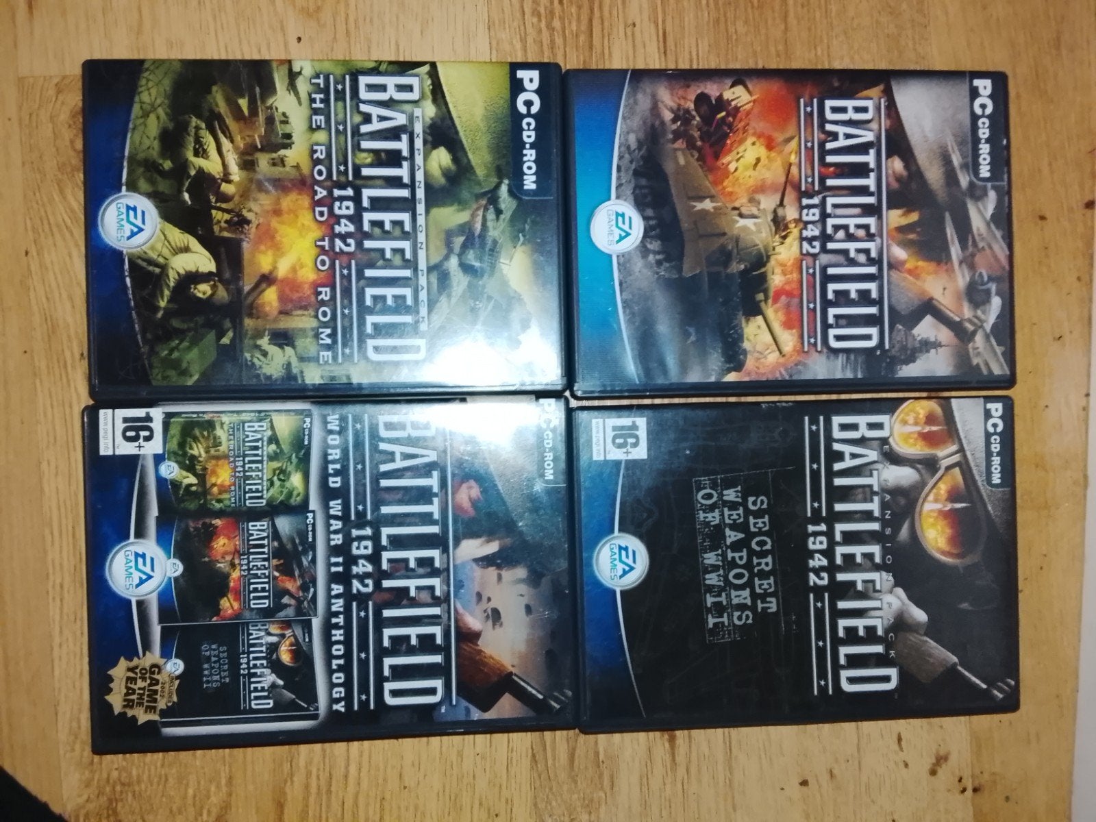 Battlefield 1942 PC CD-ROM Spellenbundel, Spelcomputers en Games, Ophalen, Online, Shooter, Zo goed als nieuw