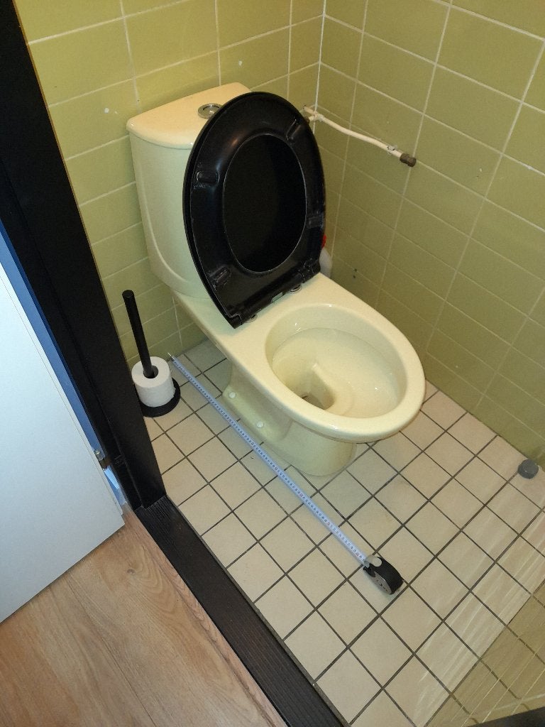 staand toilet - gratis vanaf 30 september, Ophalen, Gebruikt, Toilet
