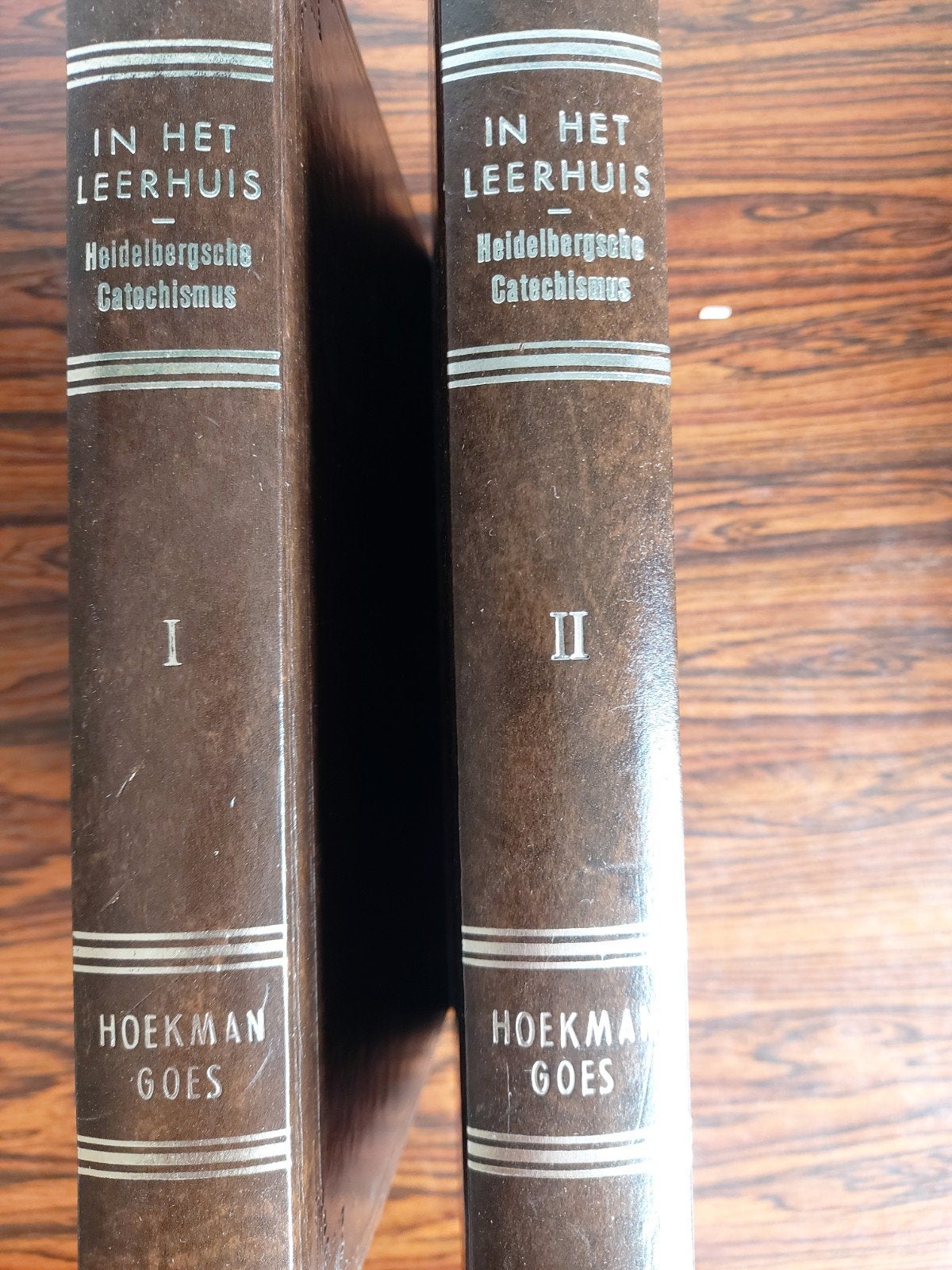 In het Leerhuis - VerklHeidelb Catechismus (2 del, Ophalen of Verzenden, Gelezen, 14 predikanten der Geref. Gemeenten, Christendom | Protestants
