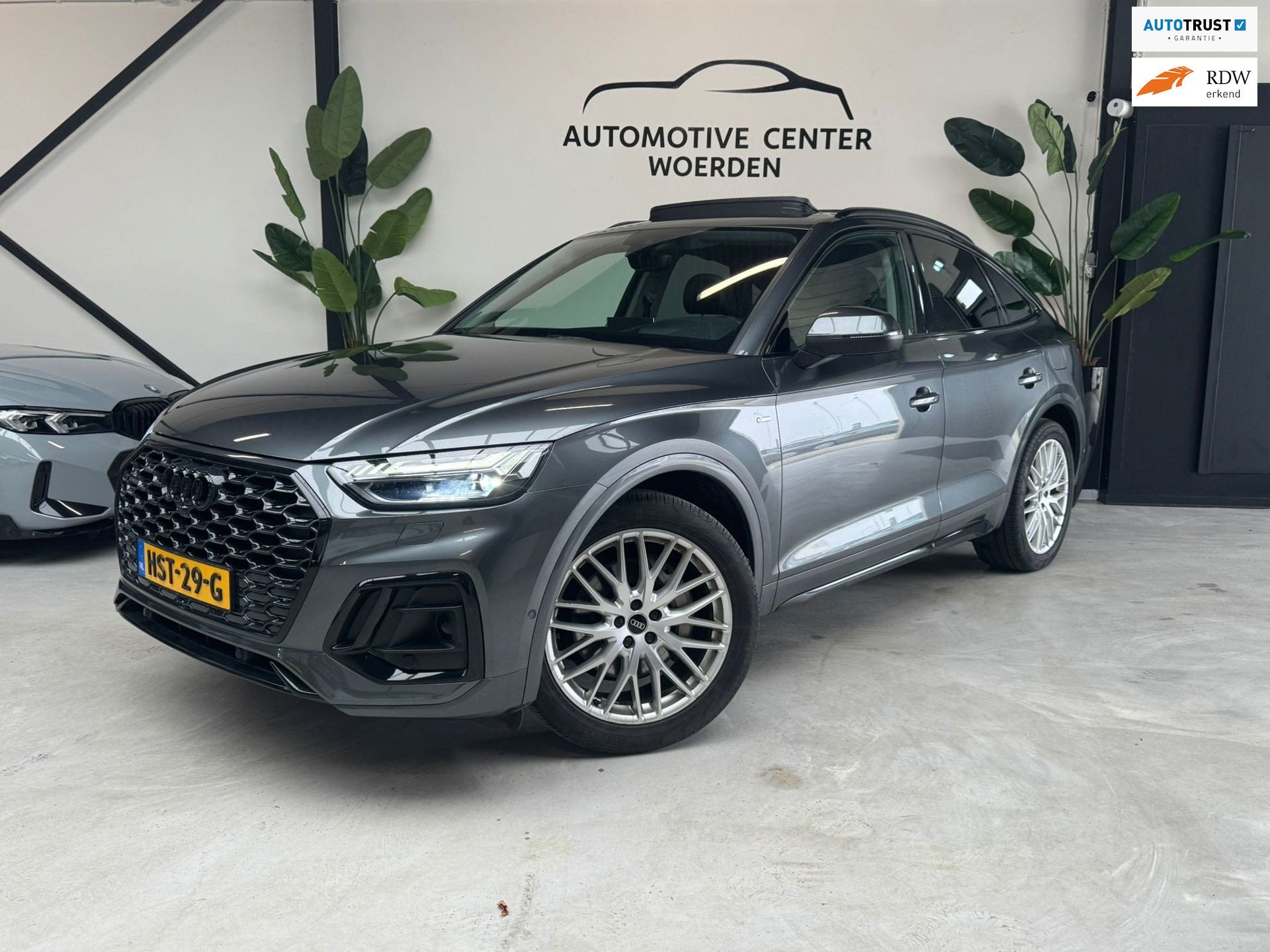 Audi Q5 Sportback 55 TFSI e S edition PANO LED B&O SIDE ASSI, Auto's, Audi, Automaat, Dealer onderhouden, Gebruikt, 4 cilinders